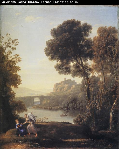Claude Lorrain Landscape with Hagar and the Angel